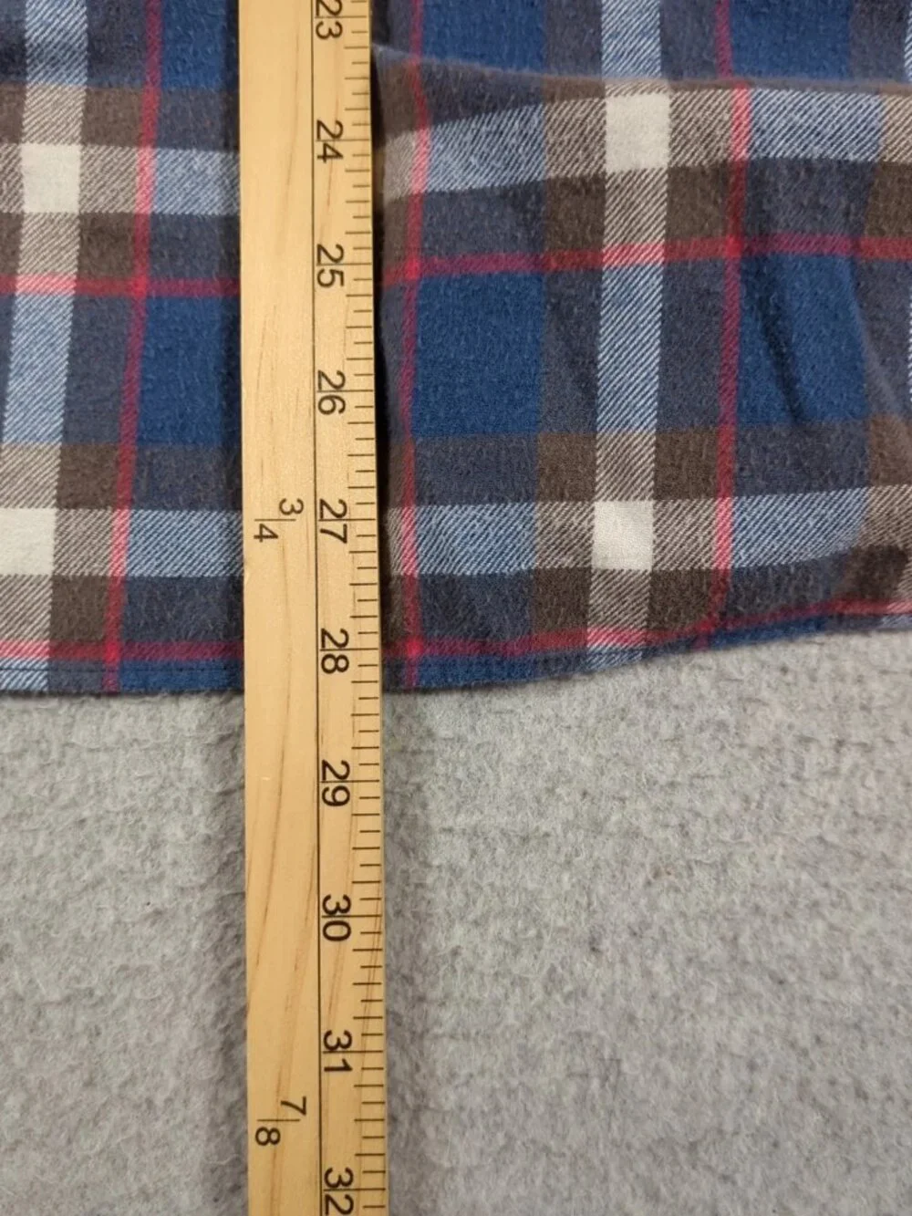 J. Crew Shirt Men's Large Plaid Long sleeve Tailored Fit Flannel Button Up